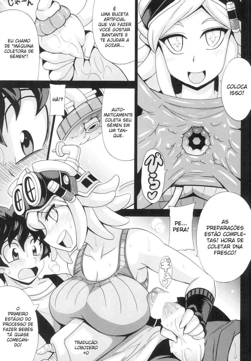Boku no Hero – Midorya recebe um tratamento especial da piranha Hatsume em Hentai HQ Brasileiro