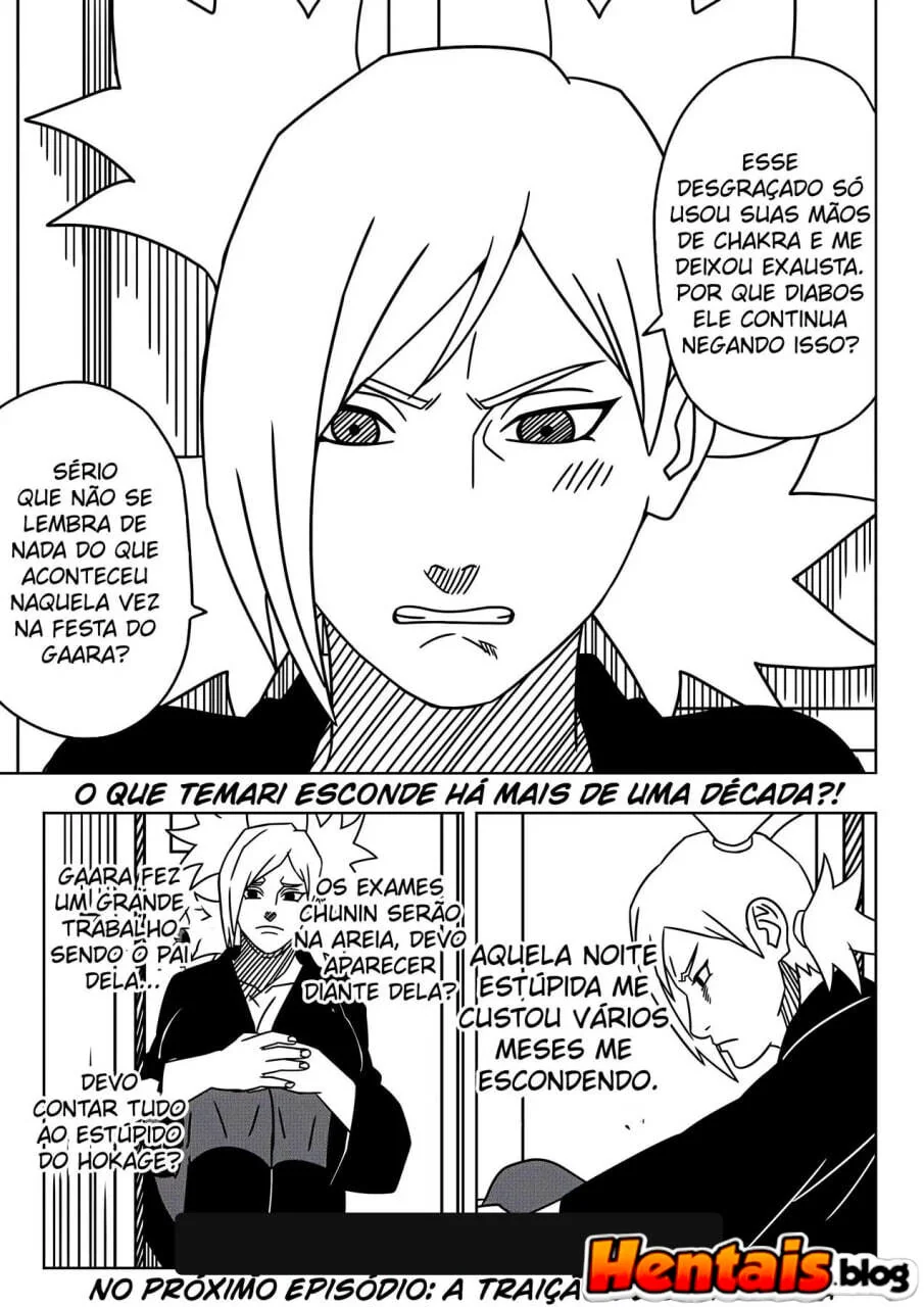 Boruto Hentai: As Memorias de Temari – Naruto Fodendo a Piranha da Temari em Hentai HQ Brasileiro