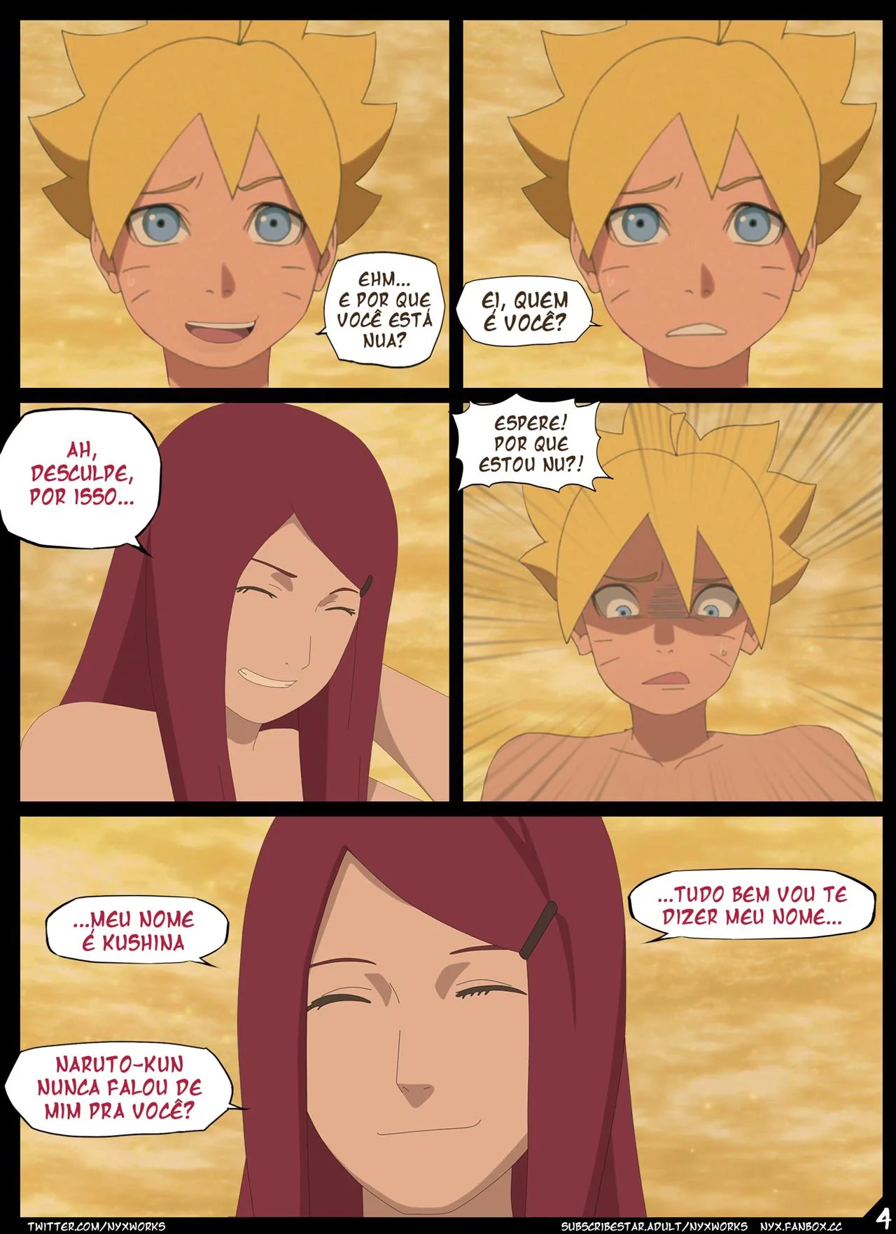 A Mamãe Kushina é uma Putinha Safada