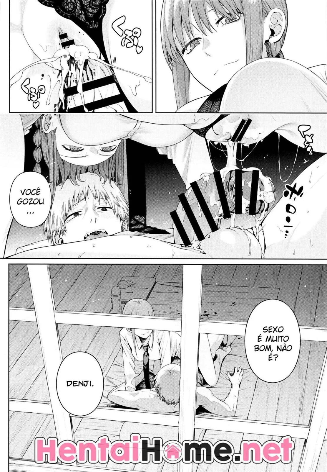 Chainsaw Man: Denji x Makima – Muita putaria em hq de sexo