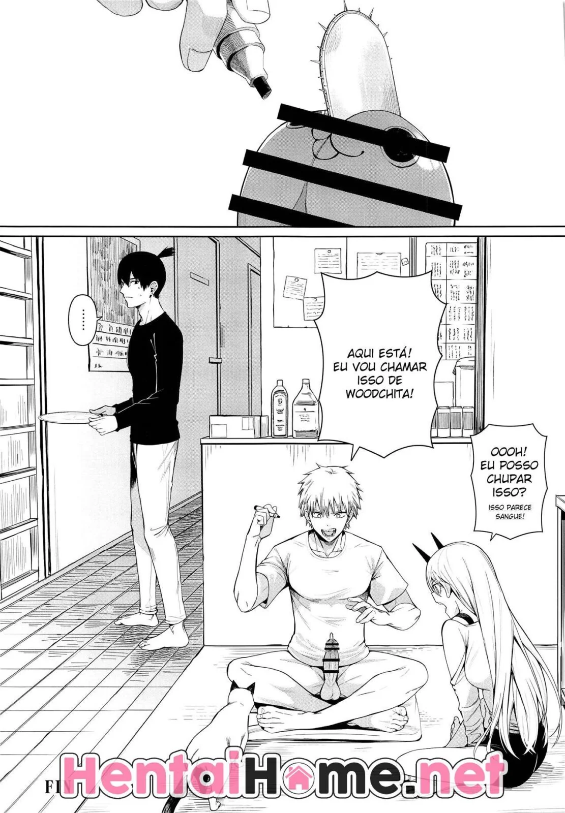 Chainsaw Man: Denji x Makima – Muita putaria em hq de sexo