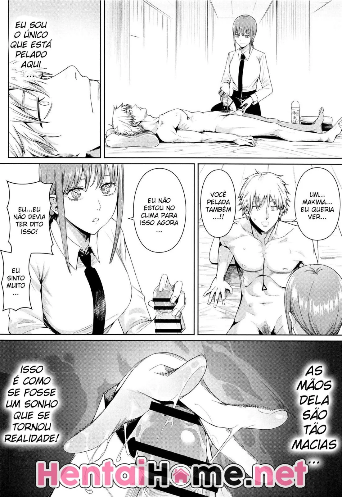Chainsaw Man: Denji x Makima – Muita putaria em hq de sexo