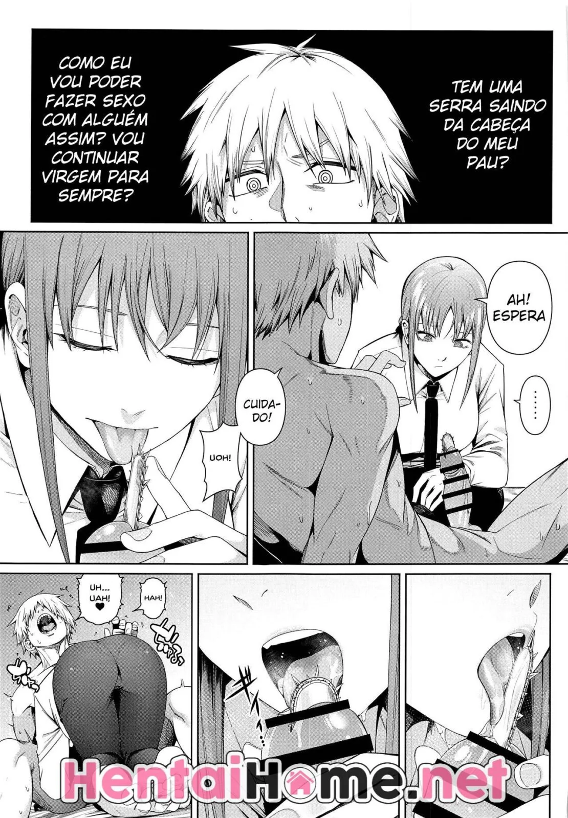 Chainsaw Man: Denji x Makima – Muita putaria em hq de sexo