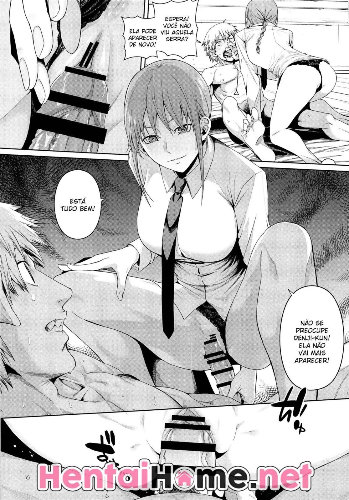 Chainsaw Man: Denji x Makima – Muita putaria em hq de sexo