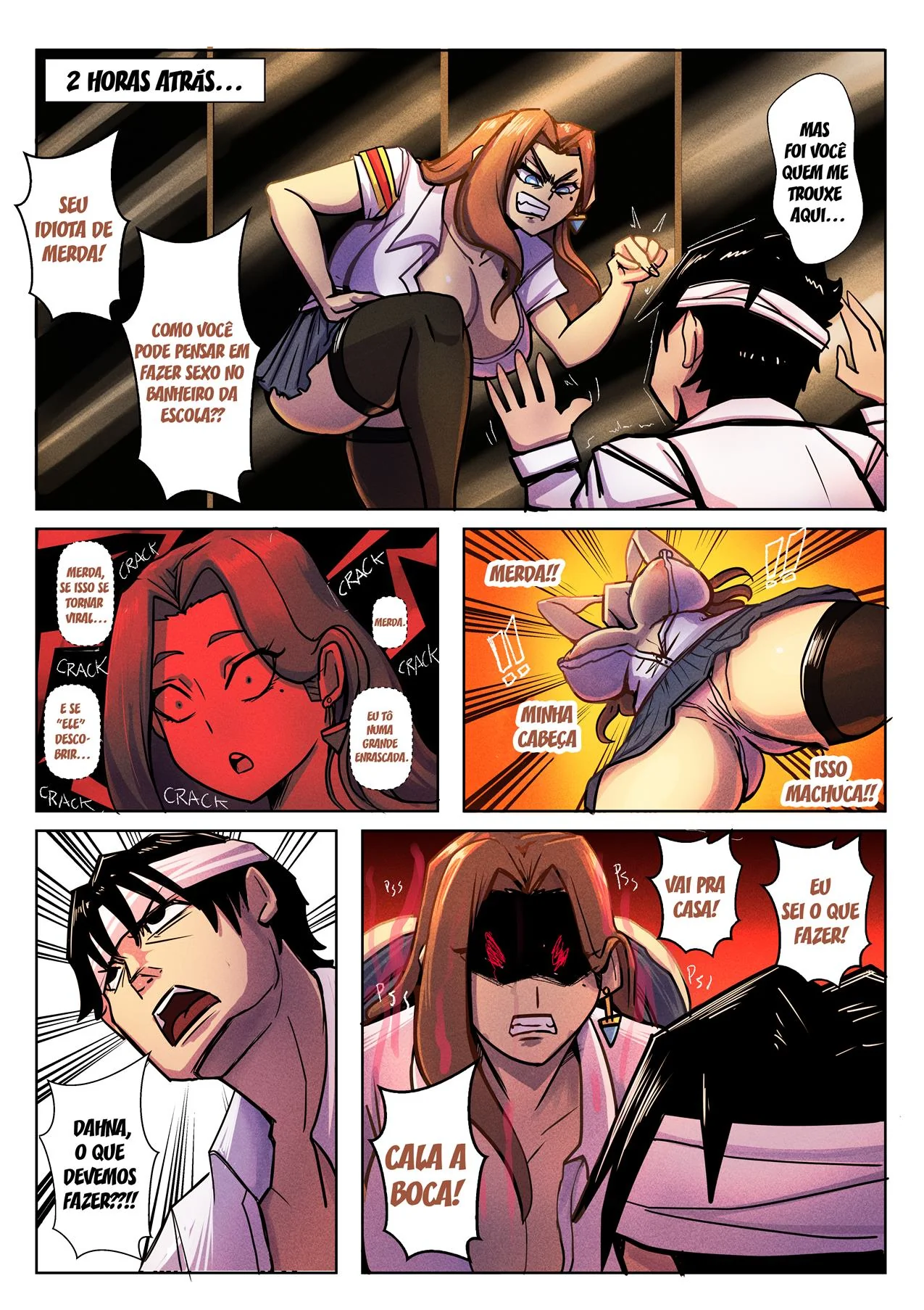O Nerd Sortudo e a Piranha da Escola – A Descoberta da Trama na HQ Brasileira de Hentai