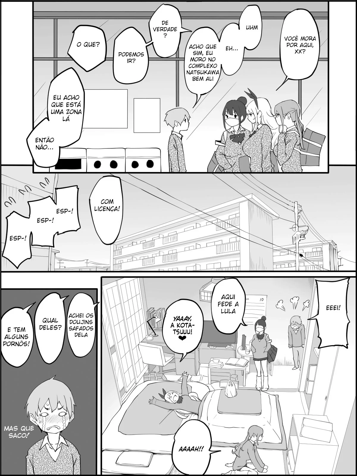 Conquistando um Harém de Piranhas Sedentas por Pica em um Hentai HQ Brasileiro