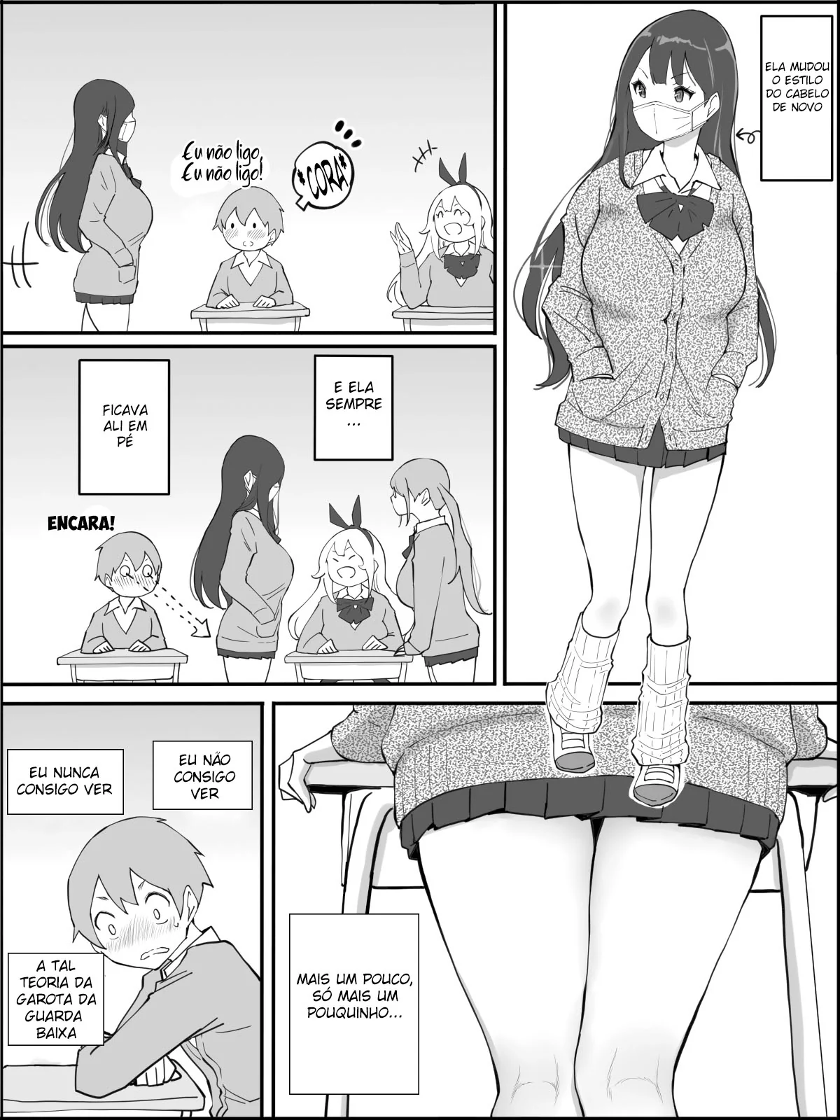Conquistando um Harém de Piranhas Sedentas por Pica em um Hentai HQ Brasileiro