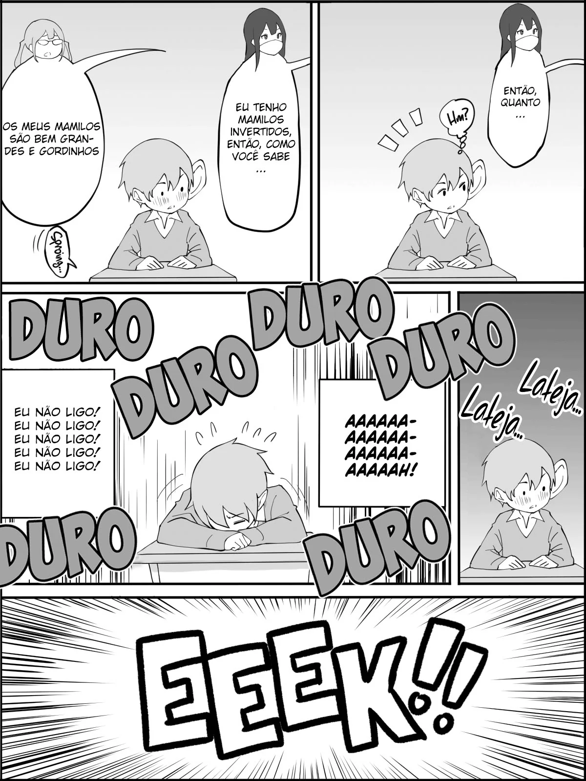 Conquistando um Harém de Piranhas Sedentas por Pica em um Hentai HQ Brasileiro