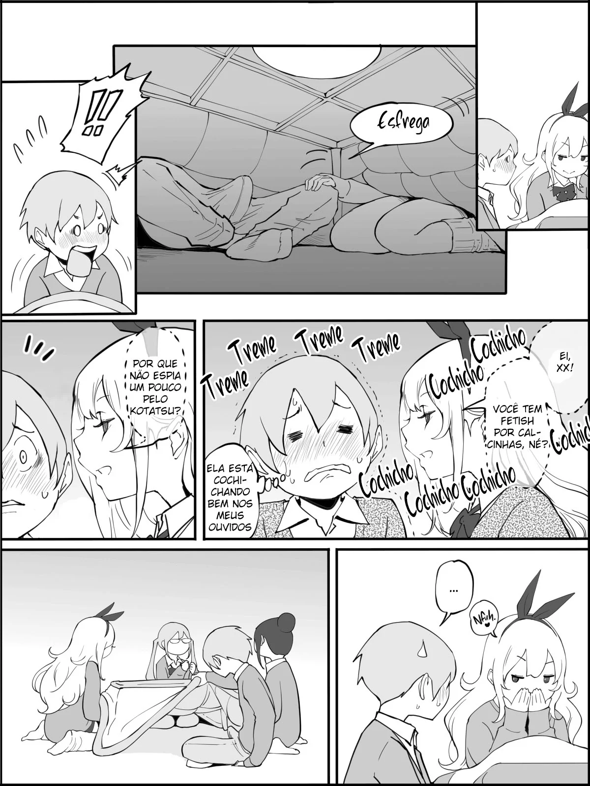 Conquistando um Harém de Piranhas Sedentas por Pica em um Hentai HQ Brasileiro