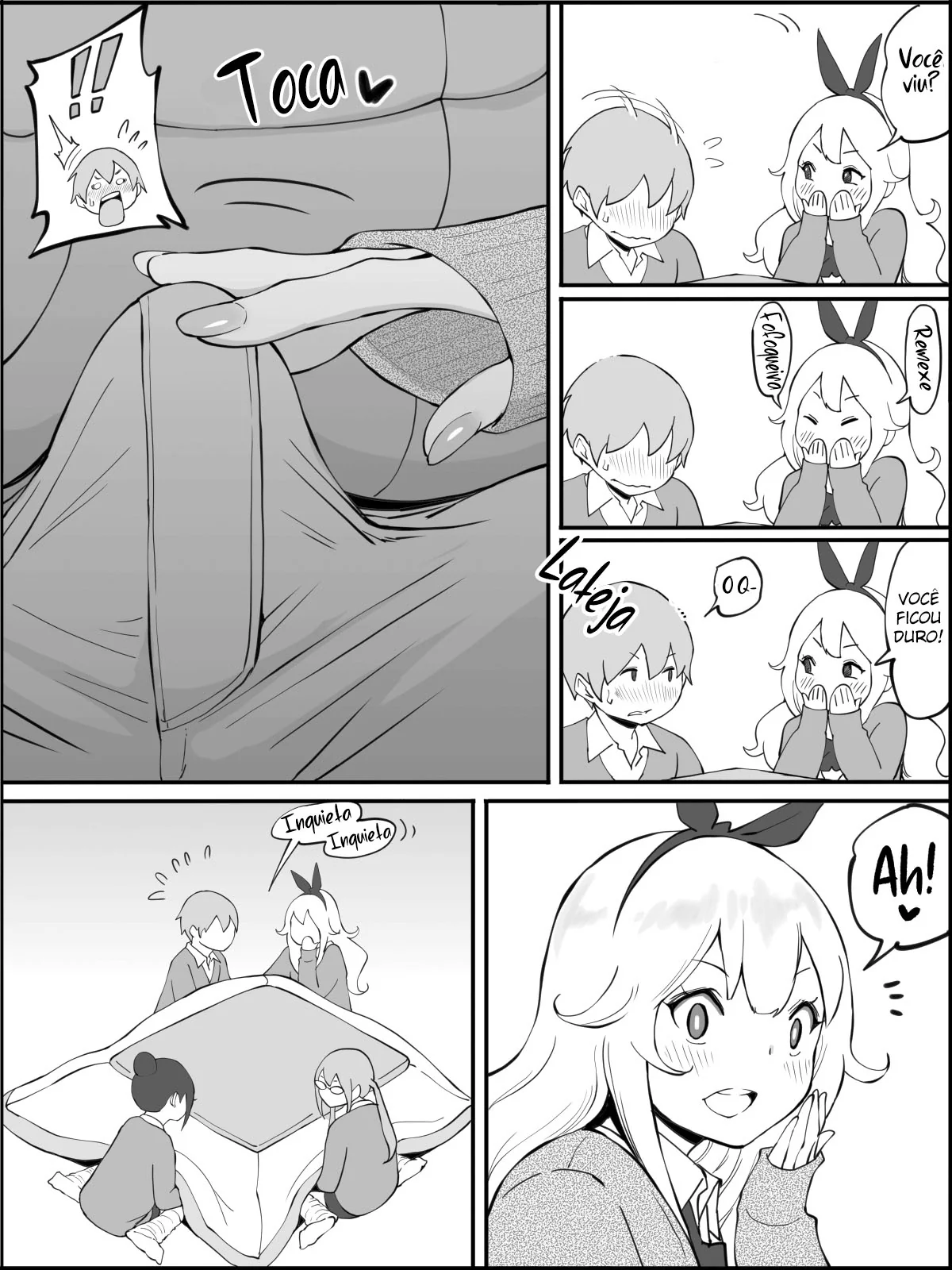 Conquistando um Harém de Piranhas Sedentas por Pica em um Hentai HQ Brasileiro