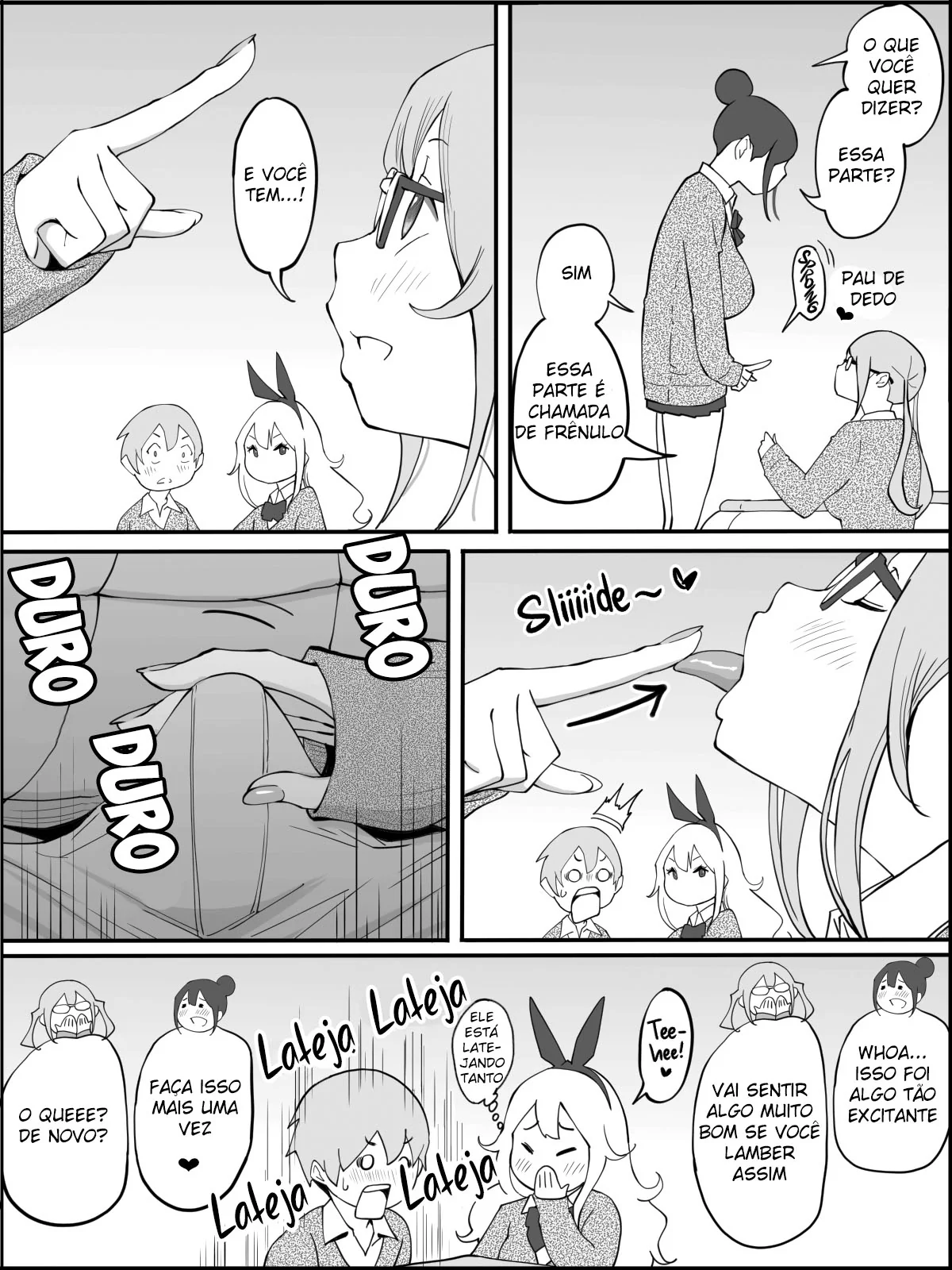 Conquistando um Harém de Piranhas Sedentas por Pica em um Hentai HQ Brasileiro