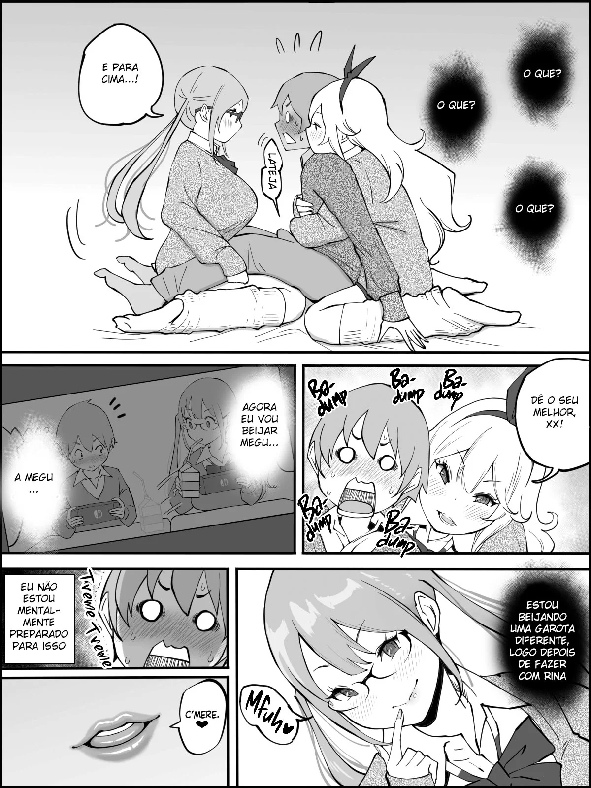 Conquistando um Harém de Piranhas Sedentas por Pica em um Hentai HQ Brasileiro