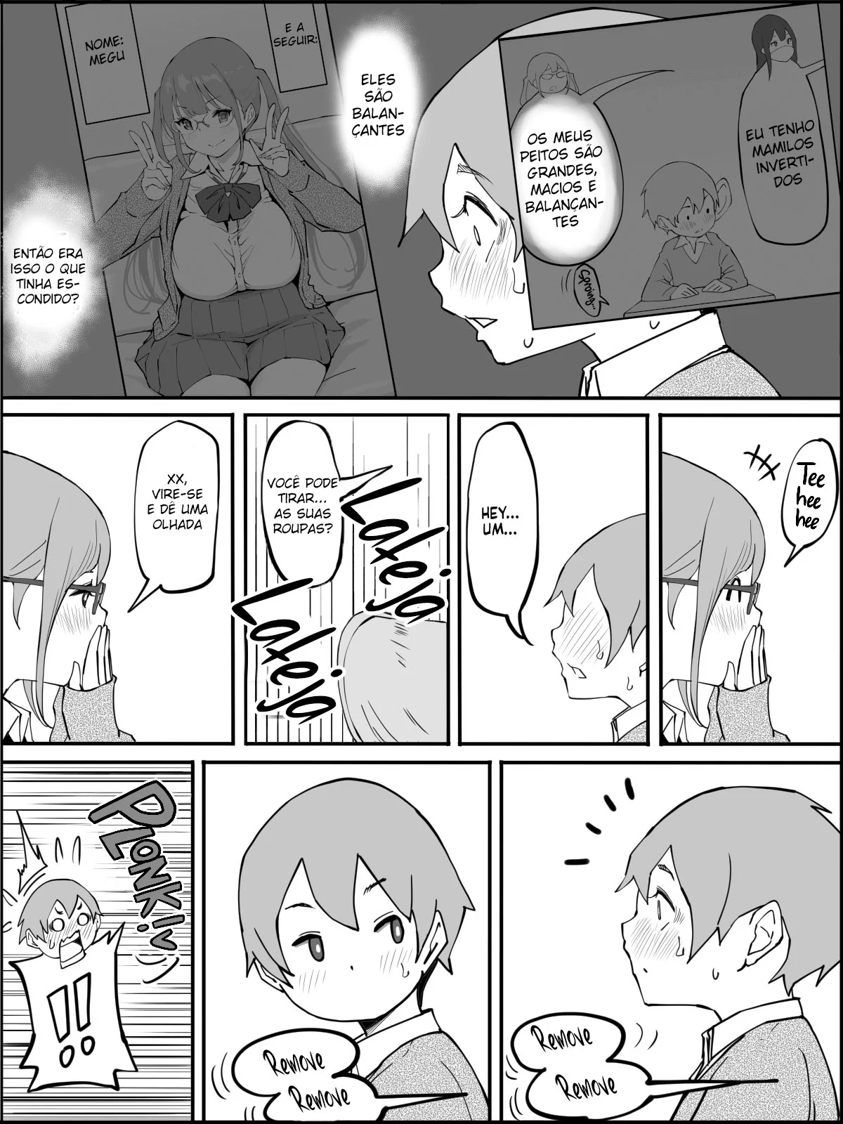 Conquistando um Harém de Piranhas Sedentas por Pica em um Hentai HQ Brasileiro