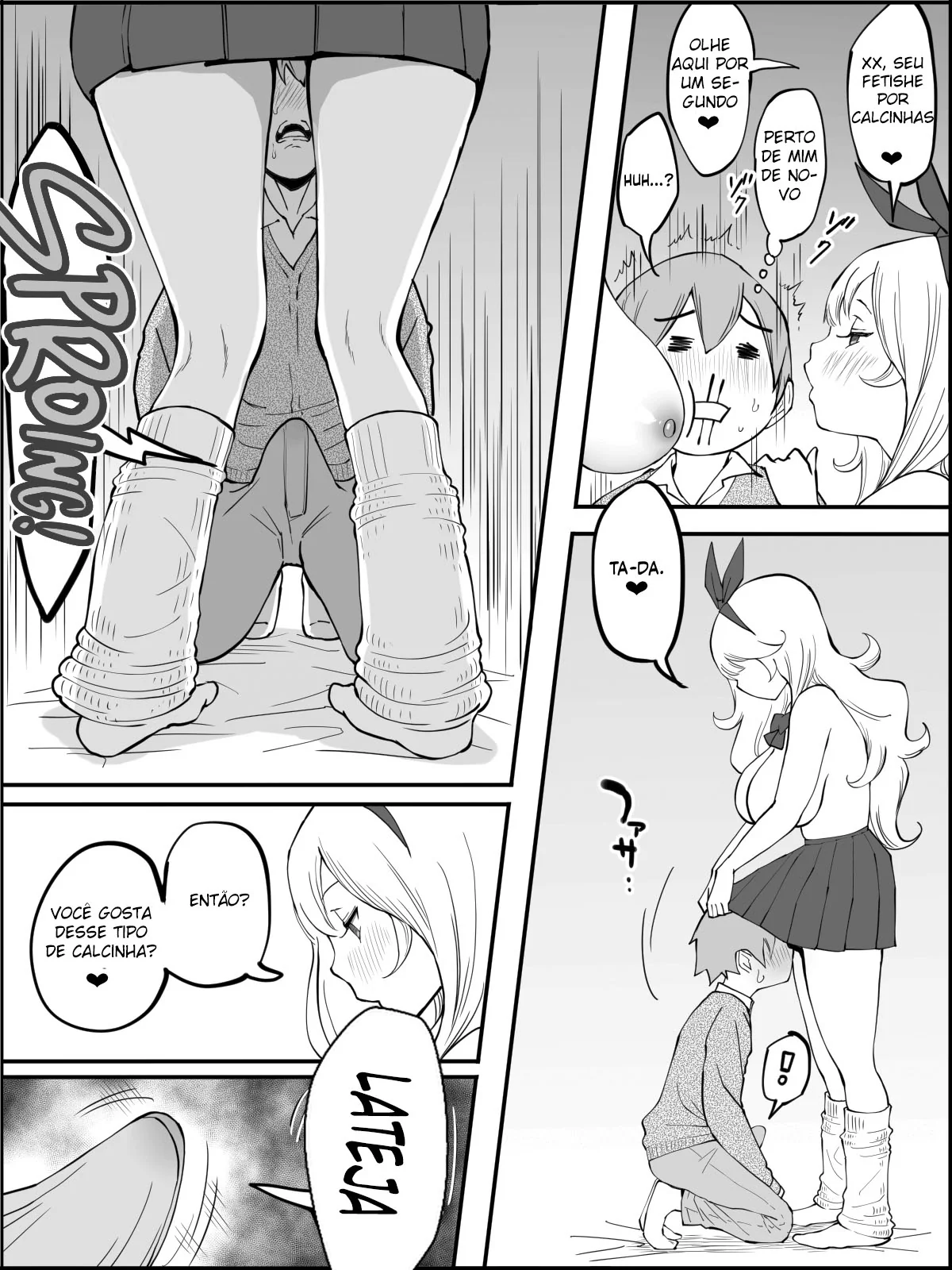 Conquistando um Harém de Piranhas Sedentas por Pica em um Hentai HQ Brasileiro