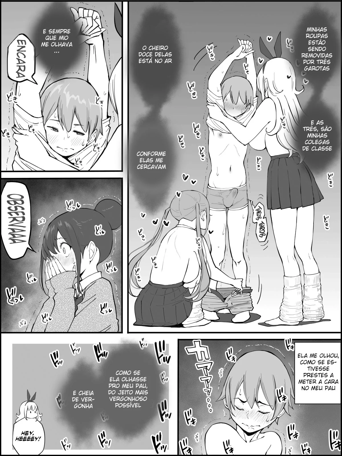 Conquistando um Harém de Piranhas Sedentas por Pica em um Hentai HQ Brasileiro