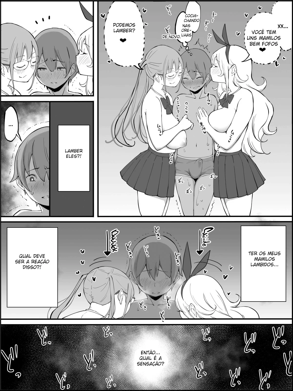 Conquistando um Harém de Piranhas Sedentas por Pica em um Hentai HQ Brasileiro