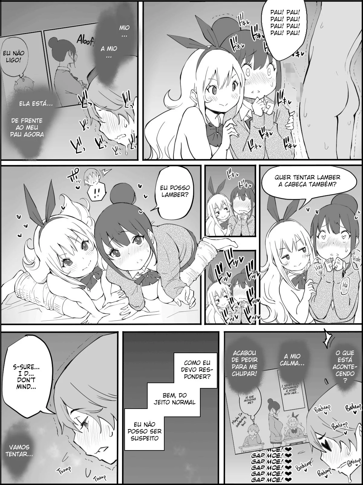 Conquistando um Harém de Piranhas Sedentas por Pica em um Hentai HQ Brasileiro