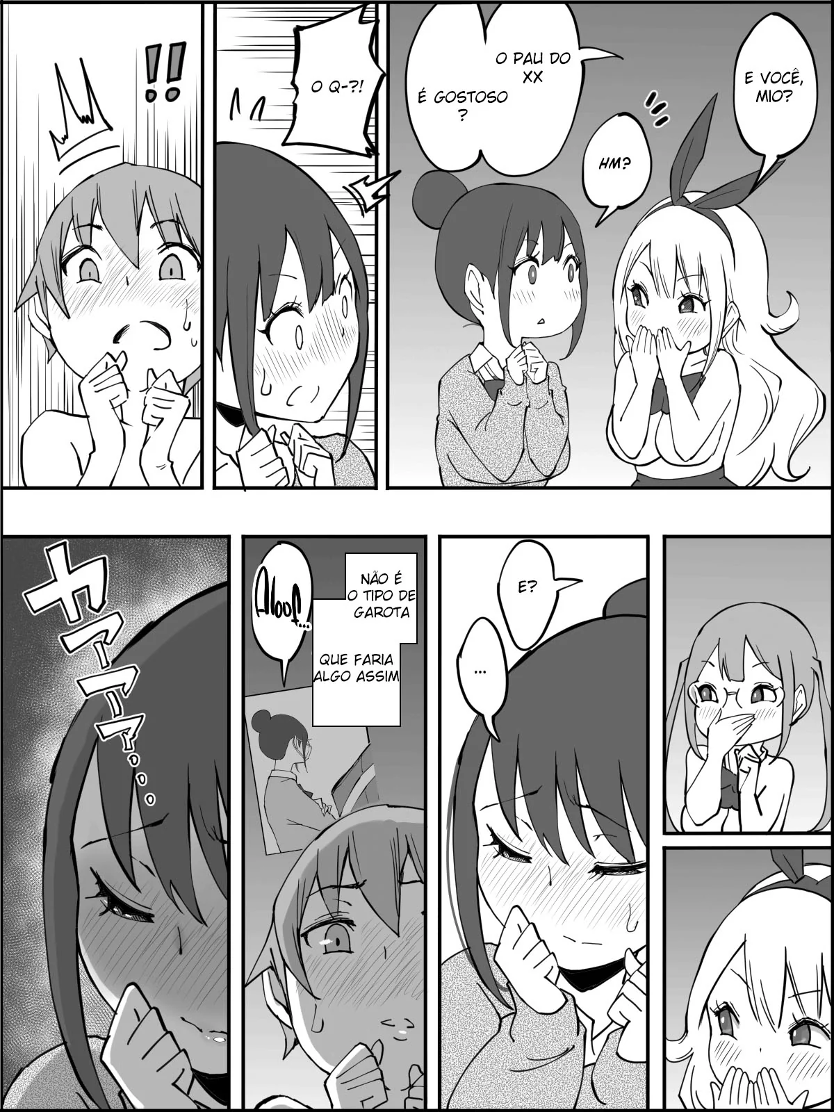 Conquistando um Harém de Piranhas Sedentas por Pica em um Hentai HQ Brasileiro