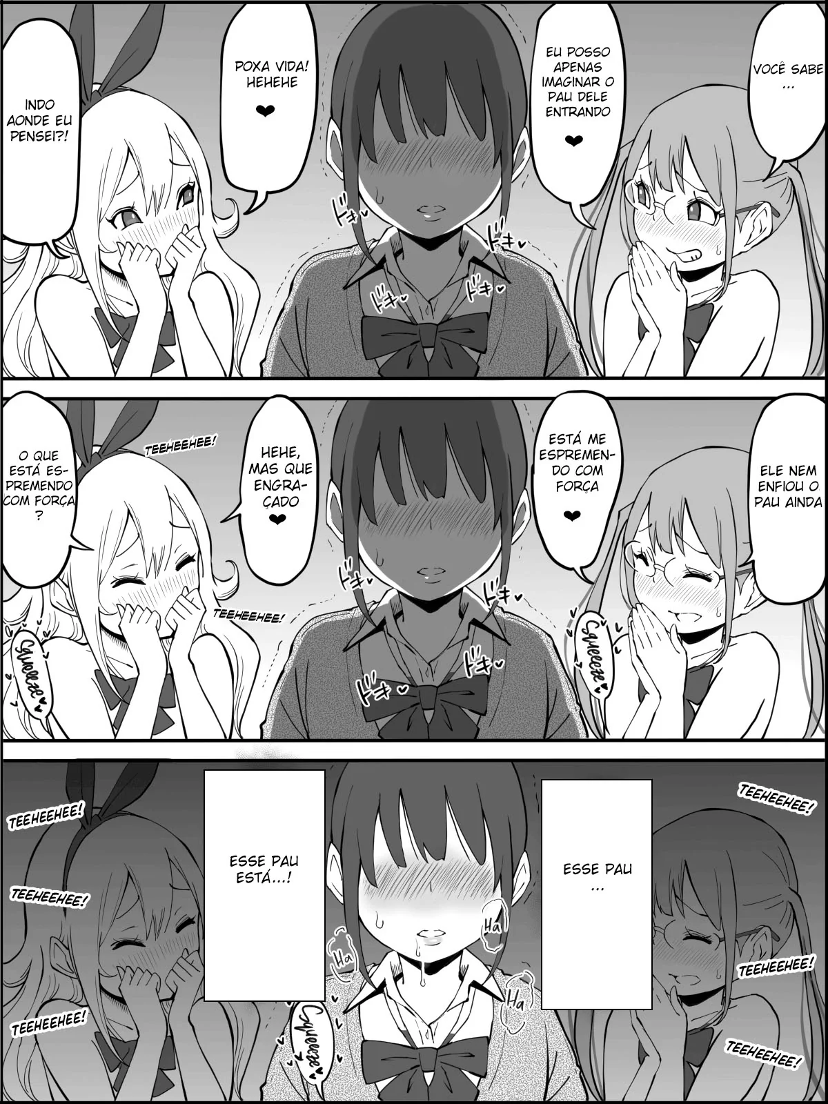 Conquistando um Harém de Piranhas Sedentas por Pica em um Hentai HQ Brasileiro