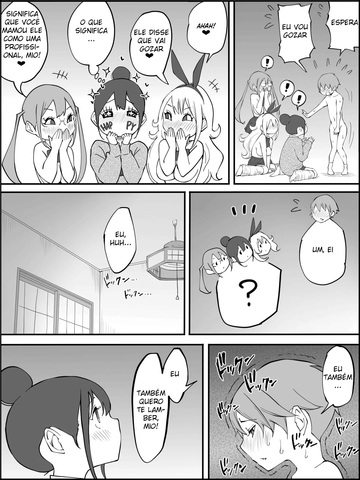 Conquistando um Harém de Piranhas Sedentas por Pica em um Hentai HQ Brasileiro
