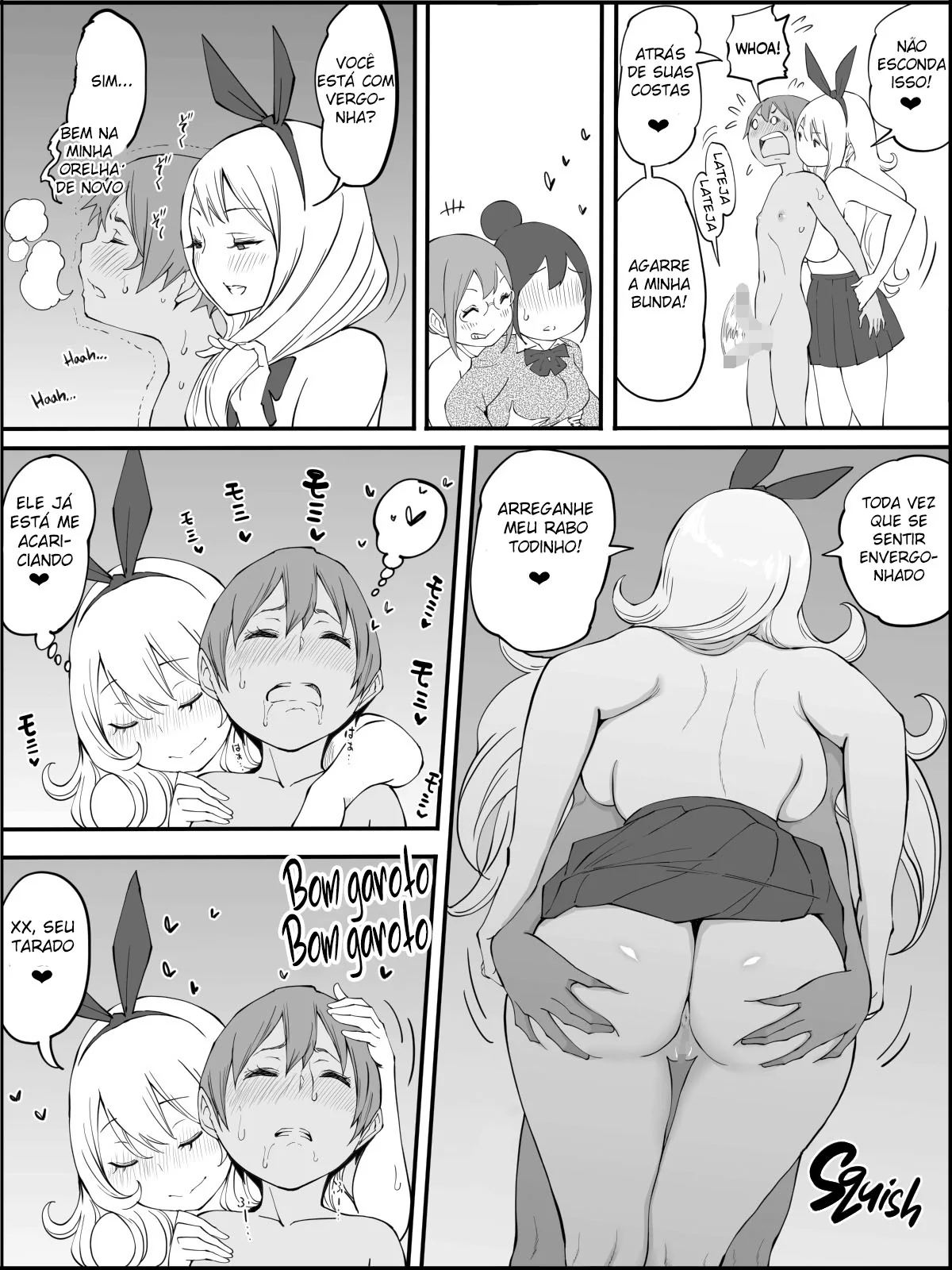 Conquistando um Harém de Piranhas Sedentas por Pica em um Hentai HQ Brasileiro