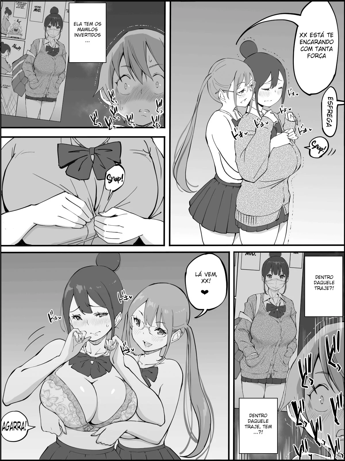 Conquistando um Harém de Piranhas Sedentas por Pica em um Hentai HQ Brasileiro