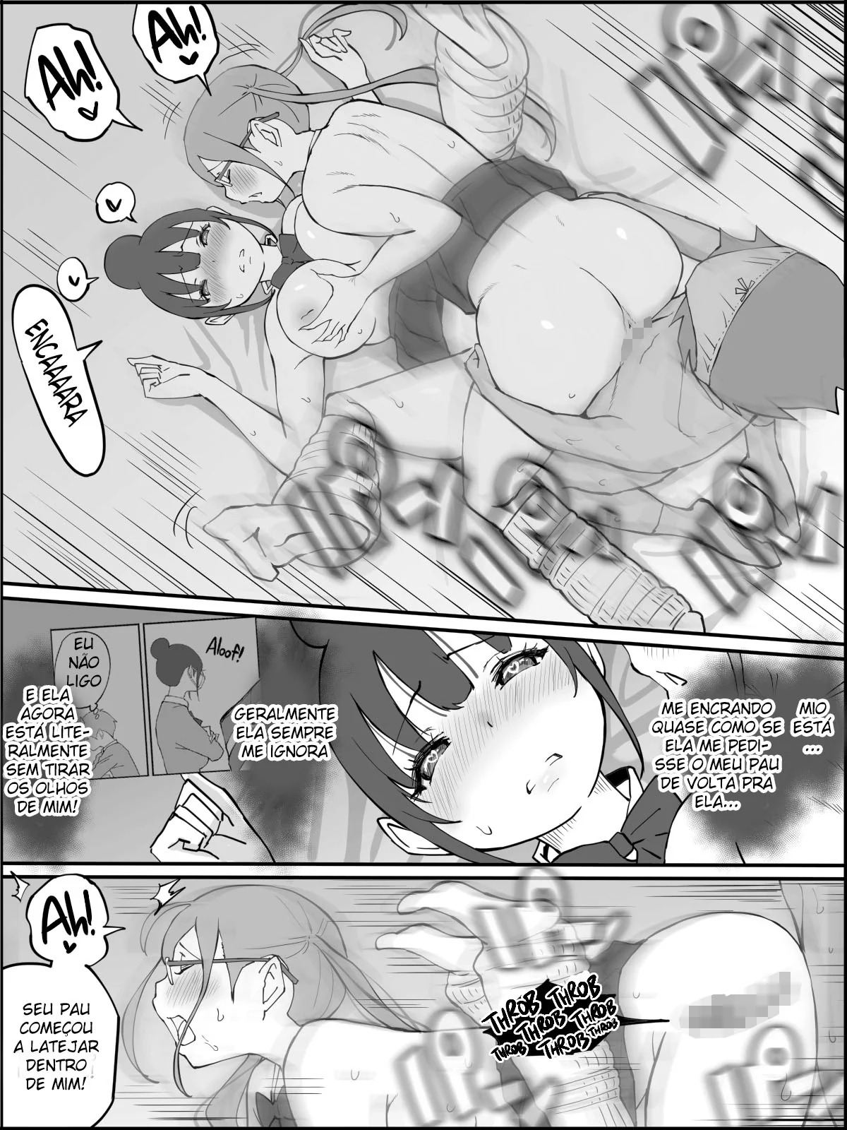 Conquistando um Harém de Piranhas Sedentas por Pica em um Hentai HQ Brasileiro