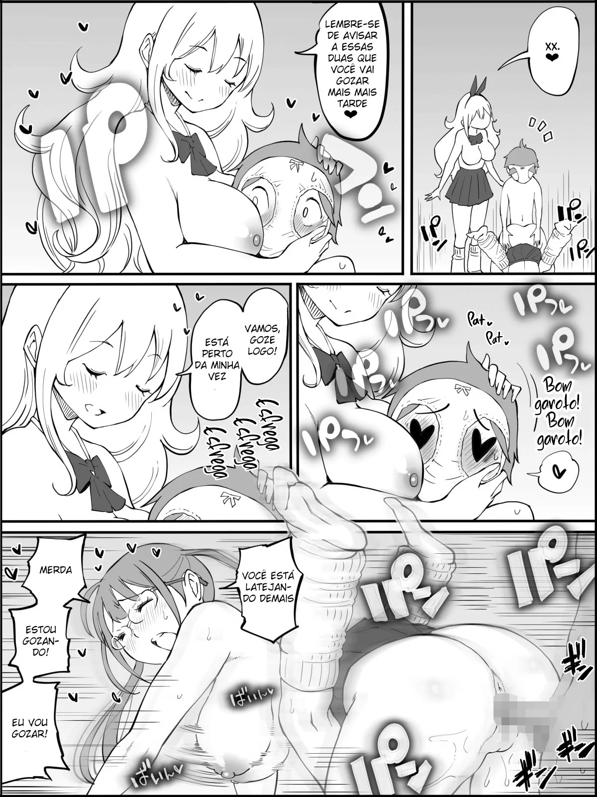 Conquistando um Harém de Piranhas Sedentas por Pica em um Hentai HQ Brasileiro
