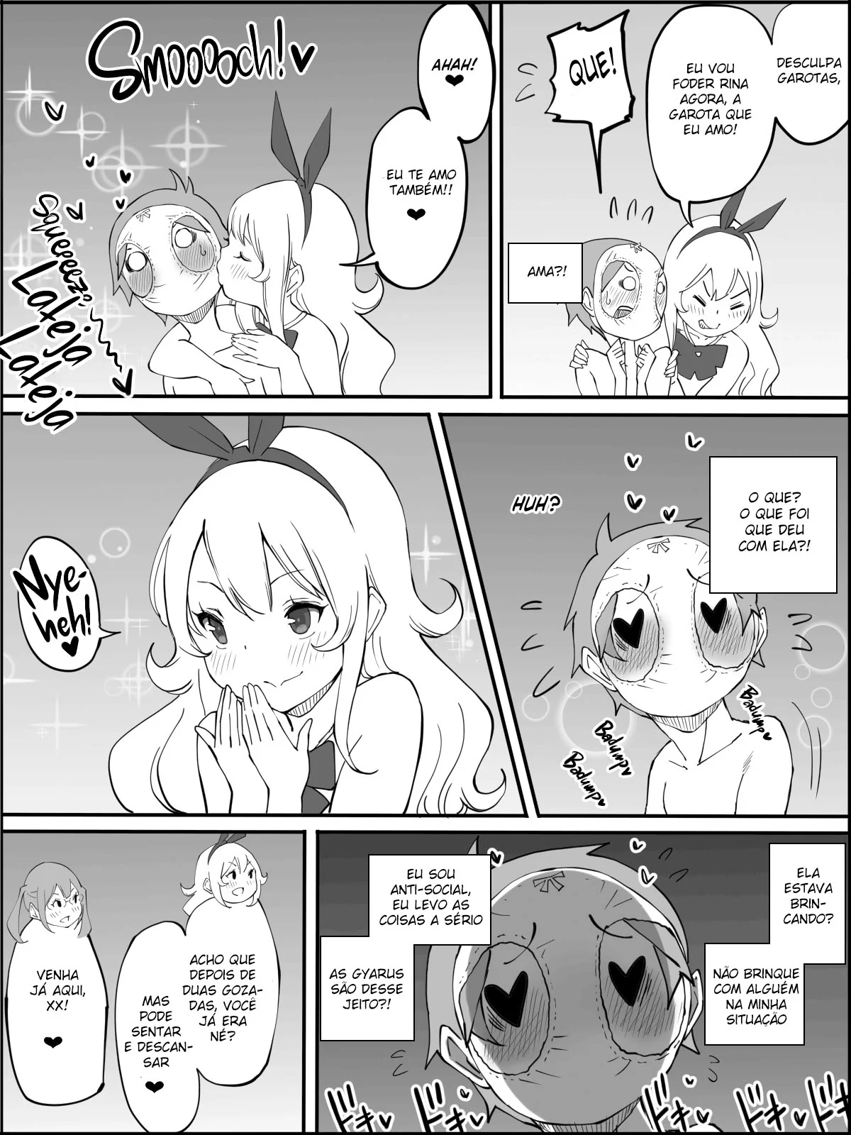Conquistando um Harém de Piranhas Sedentas por Pica em um Hentai HQ Brasileiro