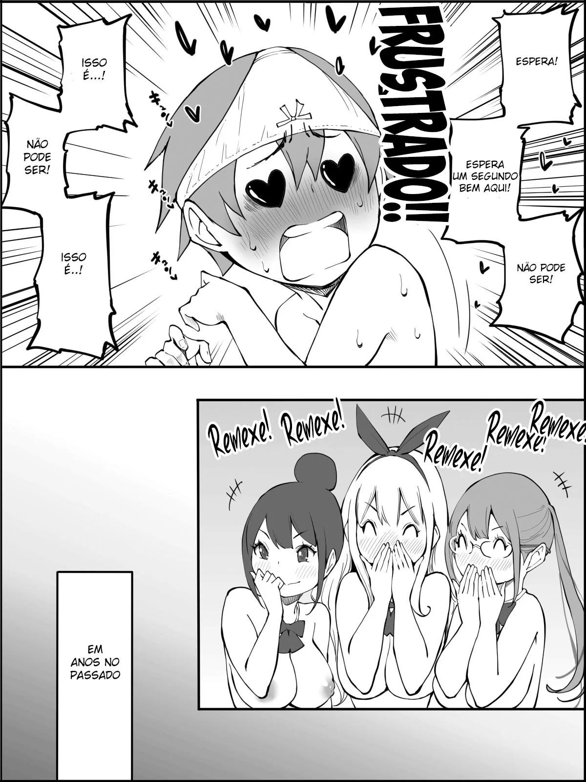 Conquistando um Harém de Piranhas Sedentas por Pica em um Hentai HQ Brasileiro