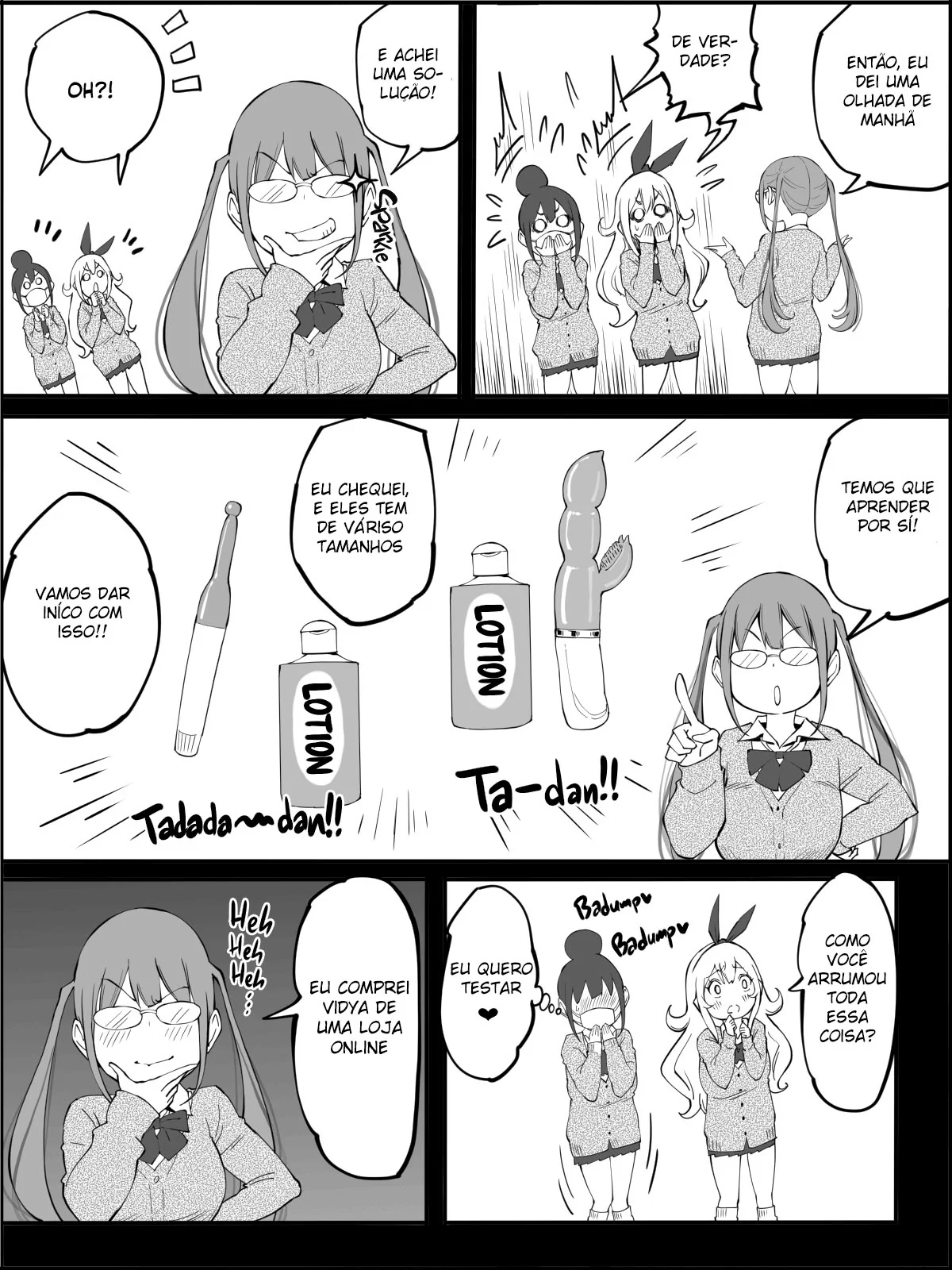 Conquistando um Harém de Piranhas Sedentas por Pica em um Hentai HQ Brasileiro