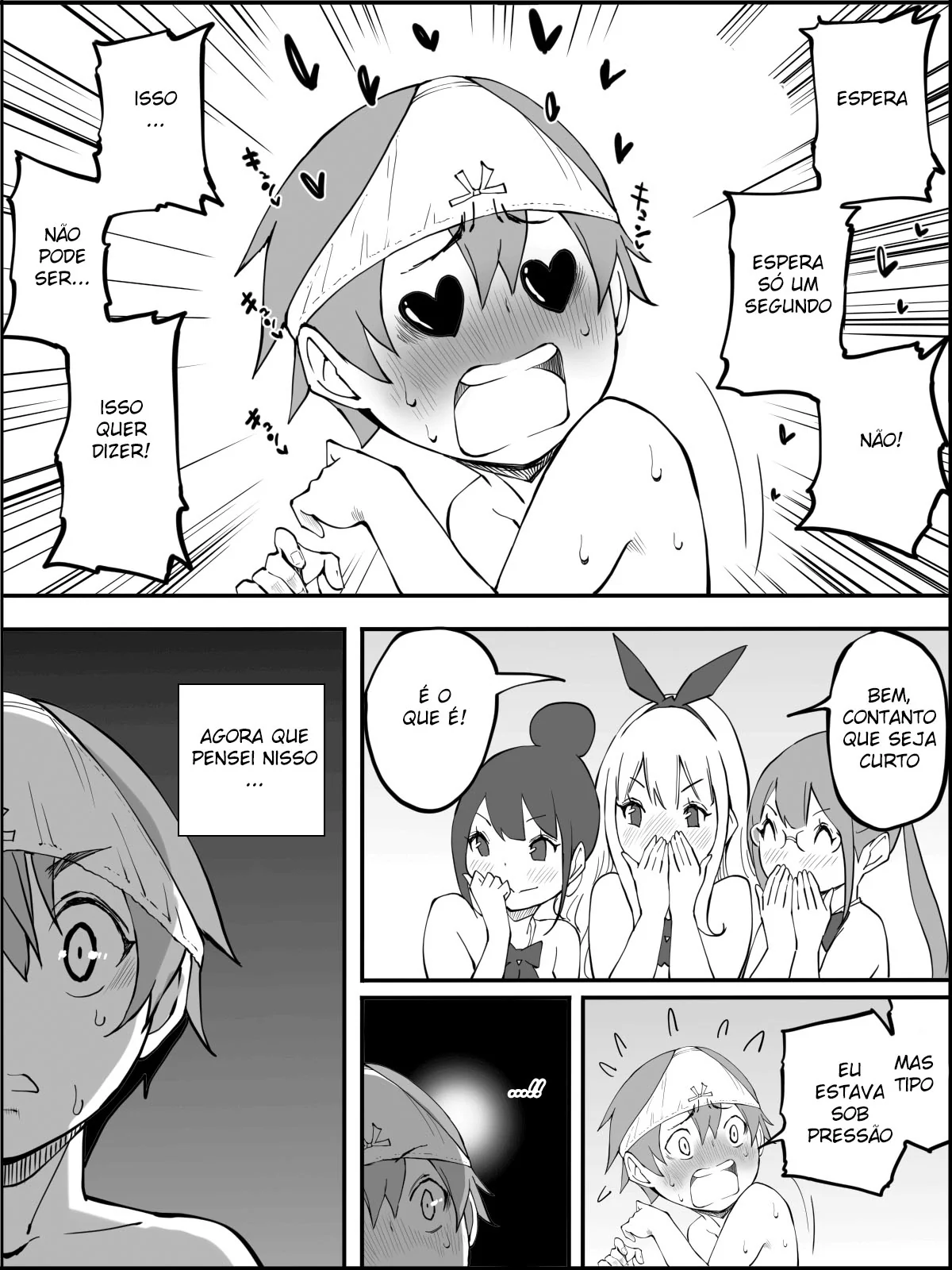 Conquistando um Harém de Piranhas Sedentas por Pica em um Hentai HQ Brasileiro