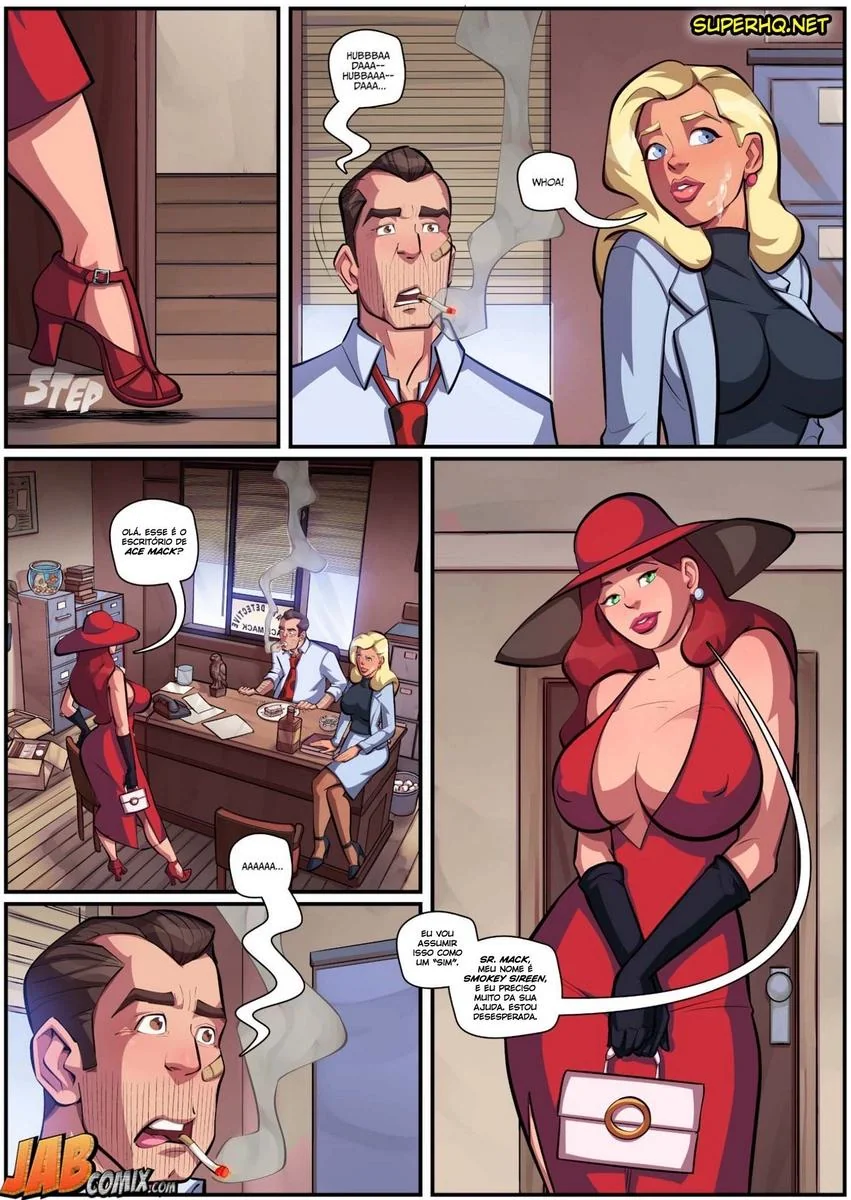 Detetive particular metendo a pica na investigação – Quadrinhos Eroticos em Hentai