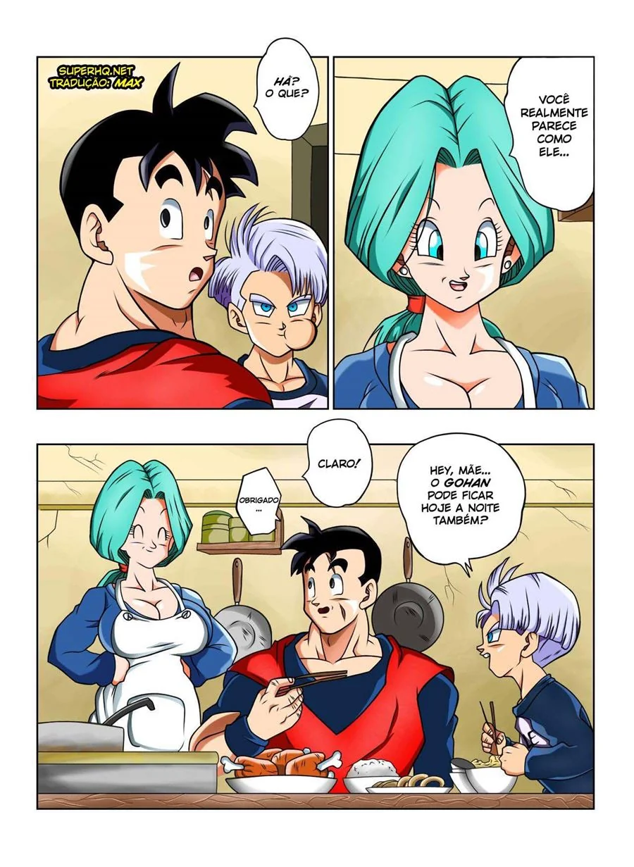 Gohan e Bulma: Uma recompensa muito especial – Hentai HQ Brasileiro