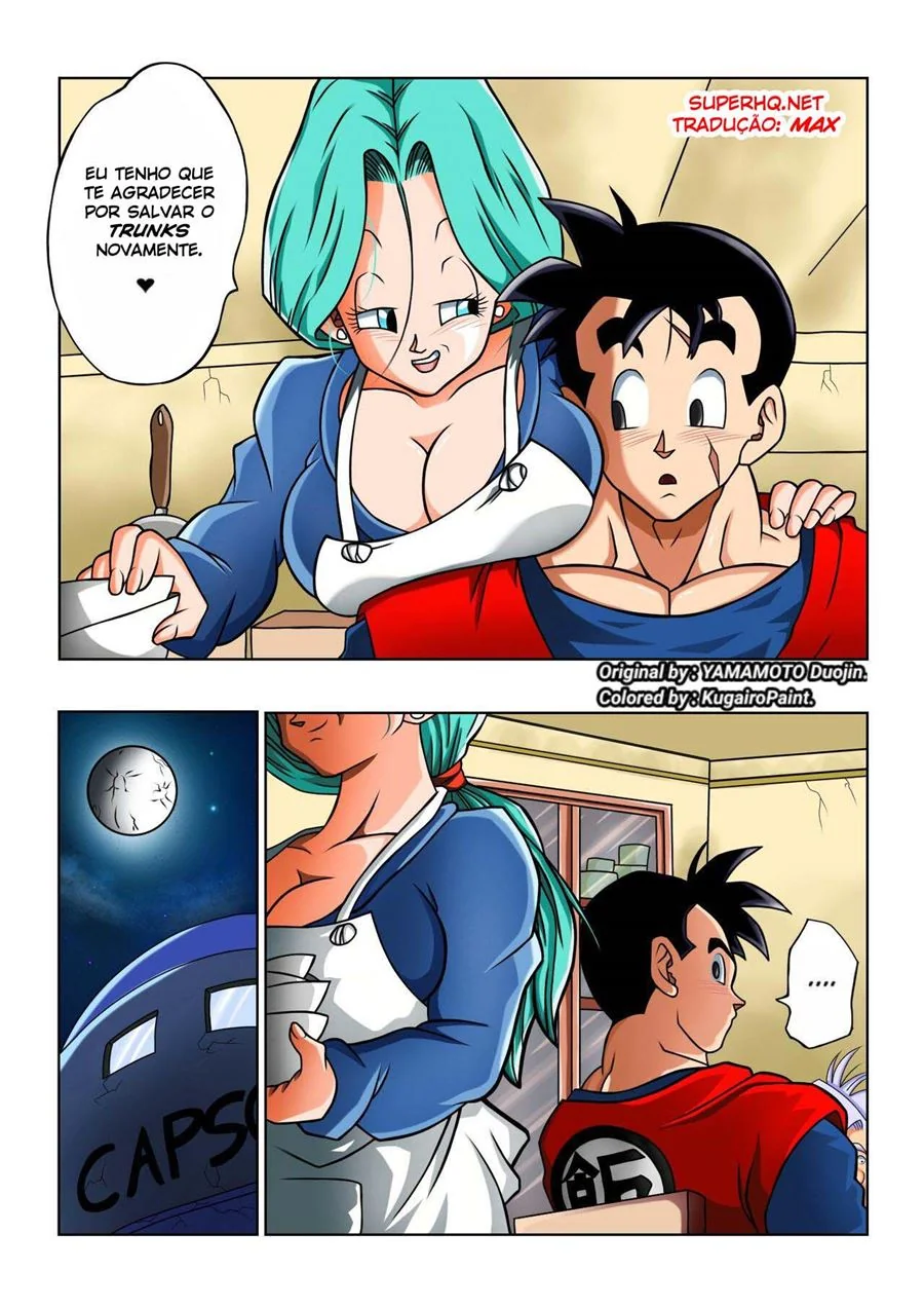 Gohan e Bulma: Uma recompensa muito especial – Hentai HQ Brasileiro