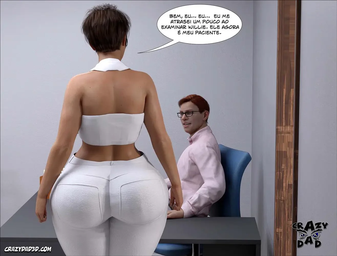 Brandie e Harnold: Uma história de sexo, traição e prazer em HQ Brasileira de Hentai
