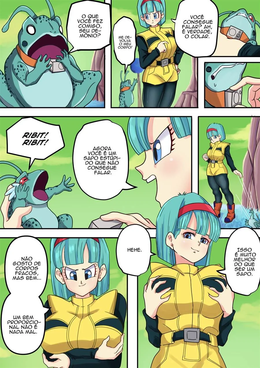 Dragon Ball: Ginyu Traidor Fode Bulma, Adroid 18 e Caulifla – Hentai HQ Brasileiro