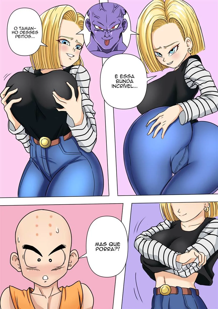 Dragon Ball: Ginyu Traidor Fode Bulma, Adroid 18 e Caulifla – Hentai HQ Brasileiro