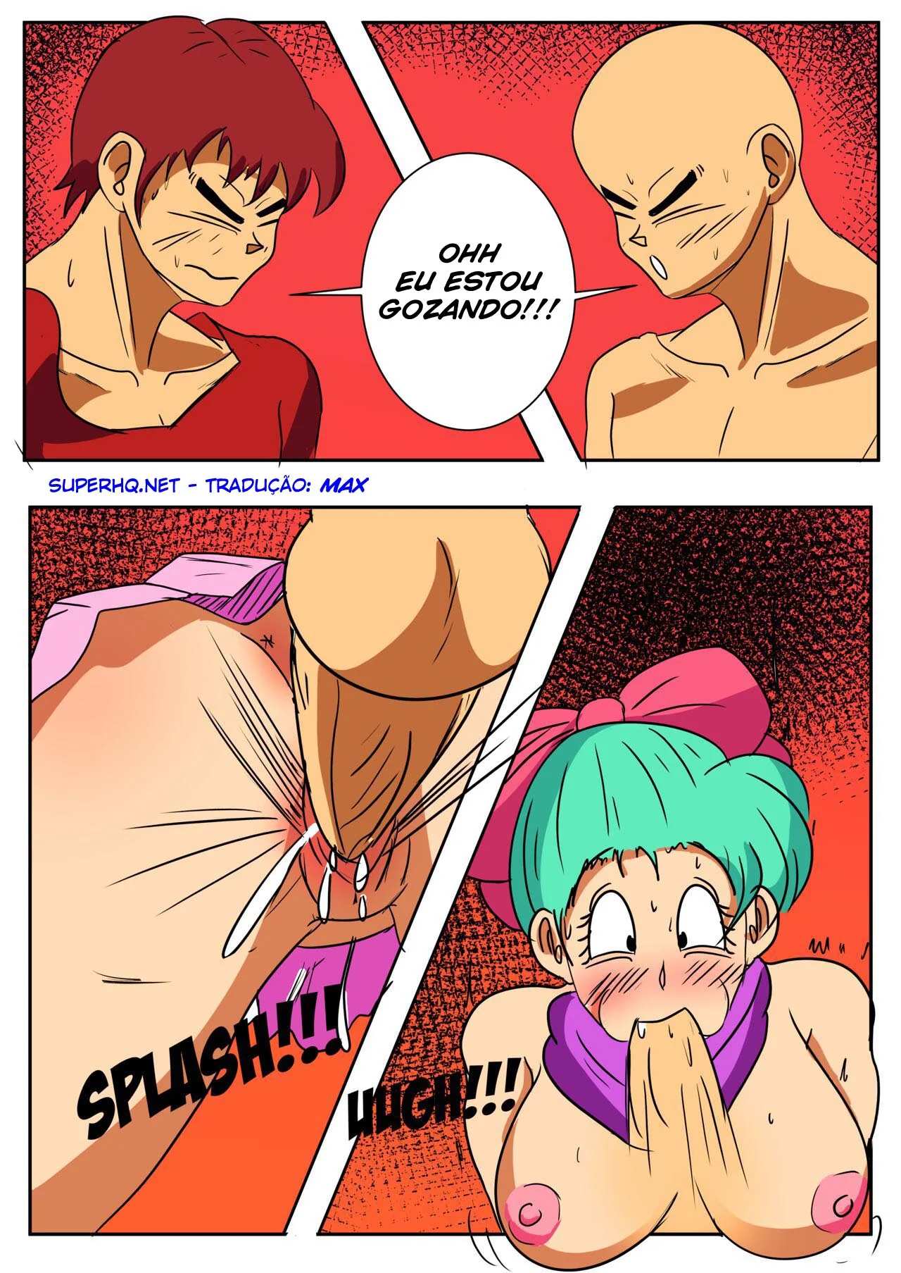 Bulma e suas Esferas do Dragão Hq: A piranha das 7 esferas do Dragon Ball em Hentai HQ Brasileiro