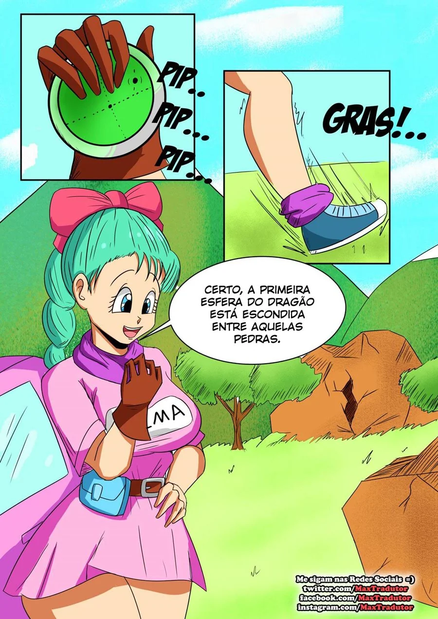 Bulma e suas Esferas do Dragão Hq: A piranha das 7 esferas do Dragon Ball em Hentai HQ Brasileiro