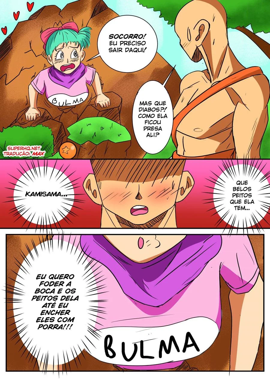 Bulma e suas Esferas do Dragão Hq: A piranha das 7 esferas do Dragon Ball em Hentai HQ Brasileiro