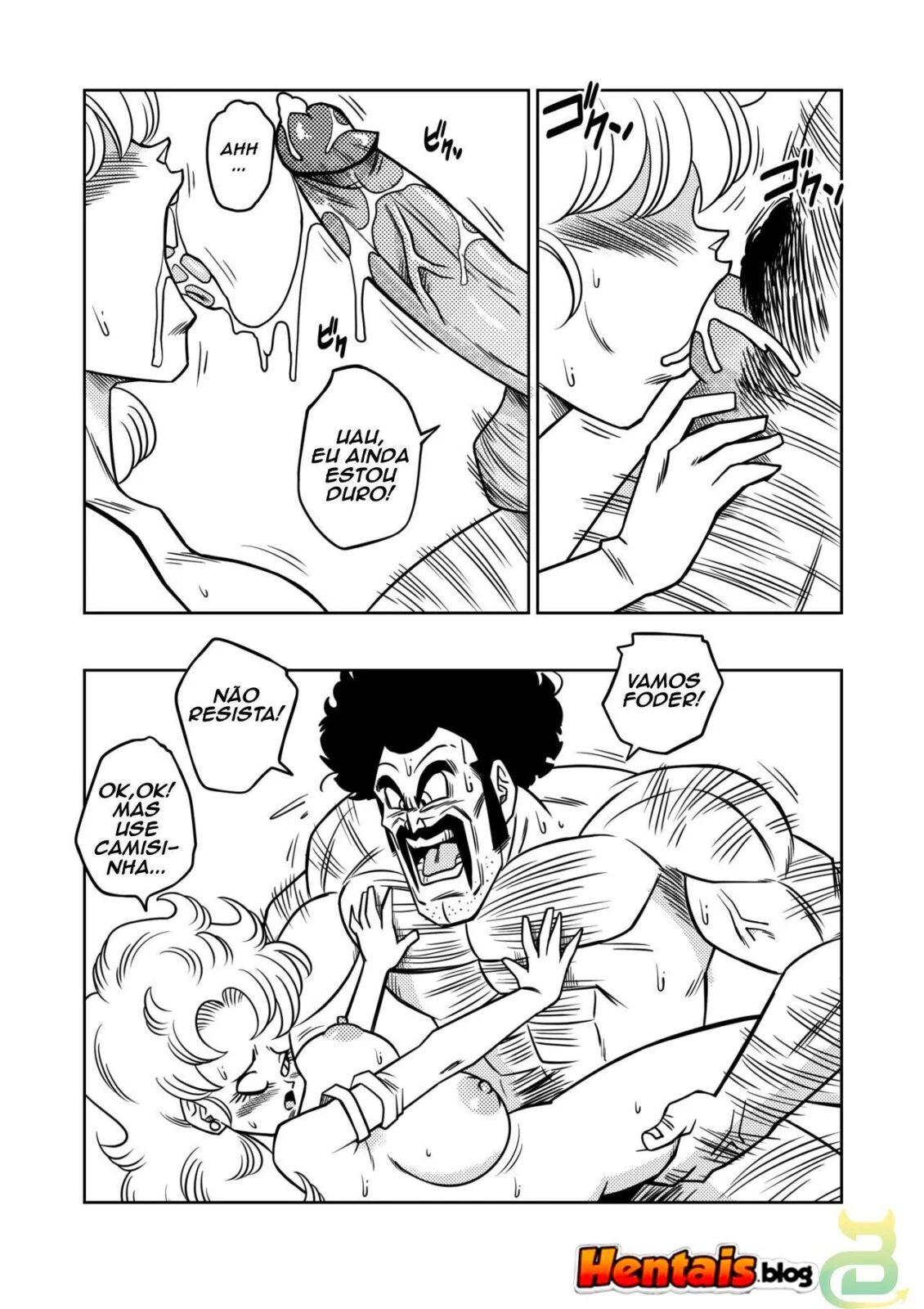 Dragon Ball z Hentai Porno: Treinamento Secreto do Mr. Satã