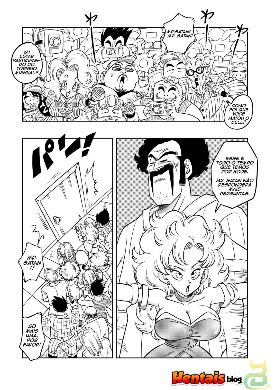 Dragon Ball z Hentai Porno: Treinamento Secreto do Mr. Satã