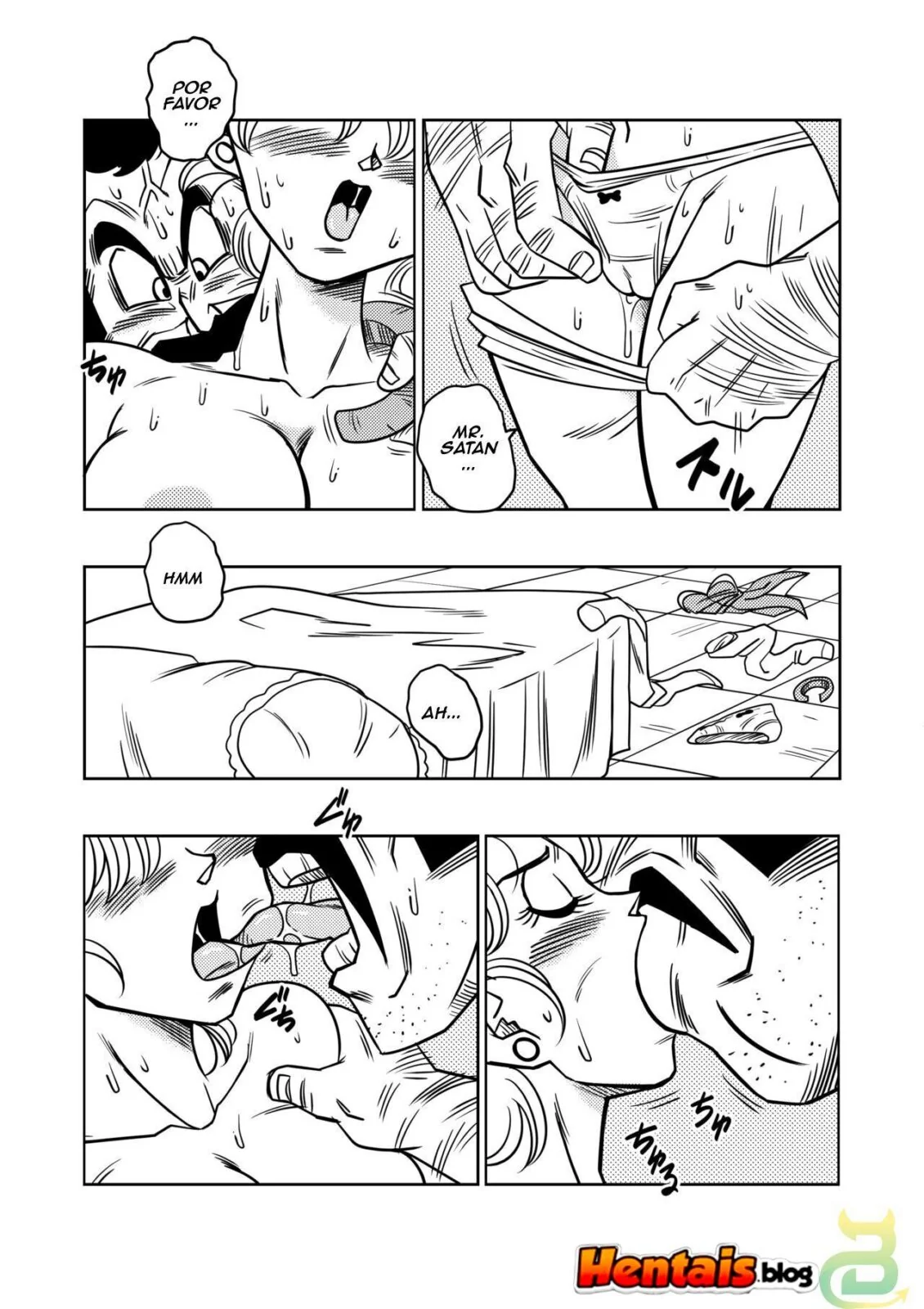 Dragon Ball z Hentai Porno: Treinamento Secreto do Mr. Satã