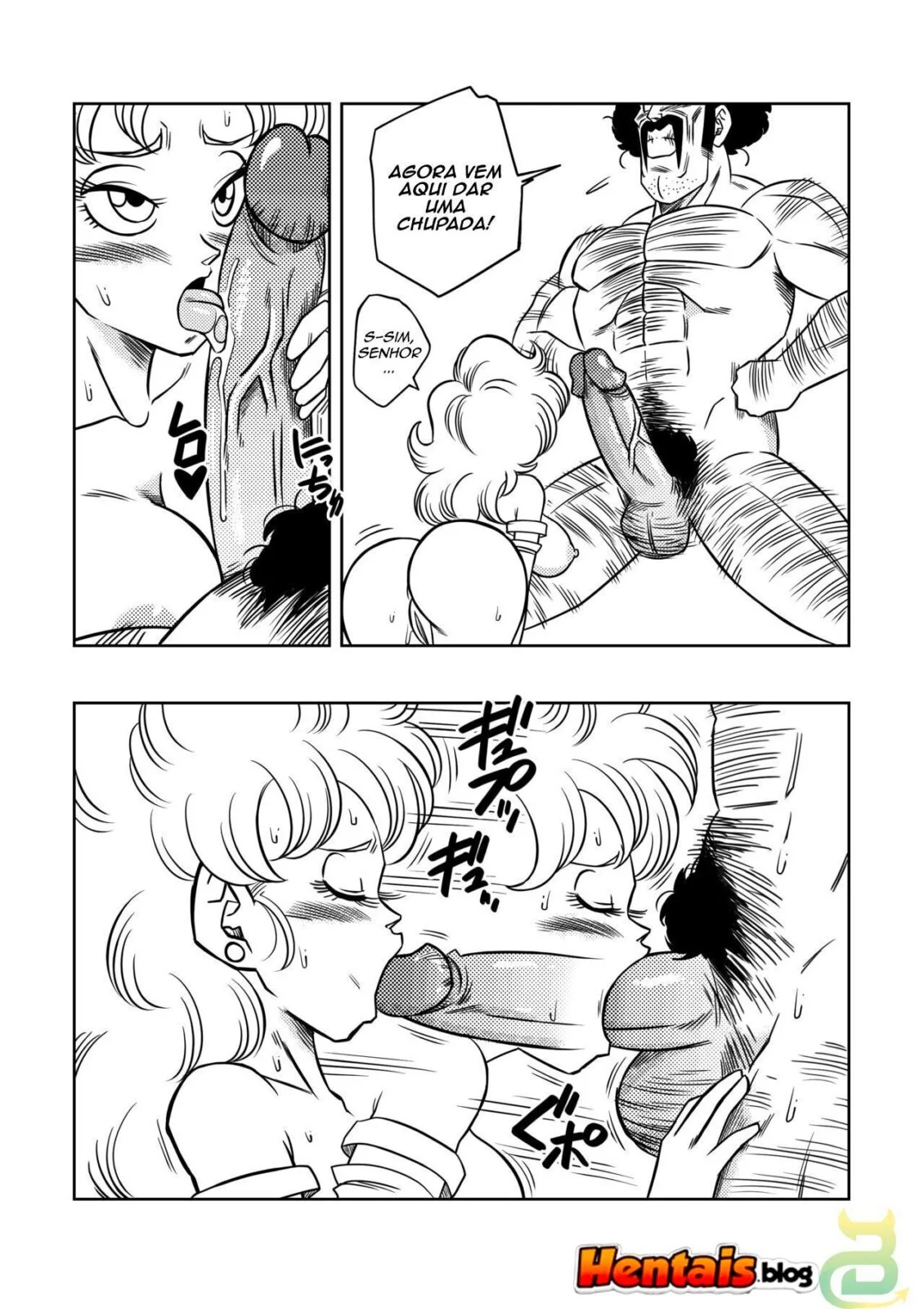 Dragon Ball z Hentai Porno: Treinamento Secreto do Mr. Satã