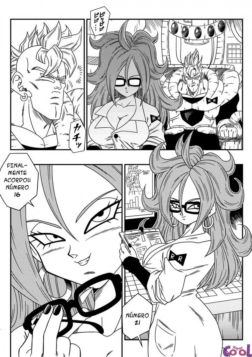 Dragon Ball: Android Peituda Quer Dominar o Mundo – Fodendo com Vontade em Hentai HQ