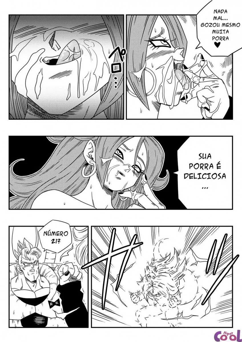 Dragon Ball: Android Peituda Quer Dominar o Mundo – Fodendo com Vontade em Hentai HQ