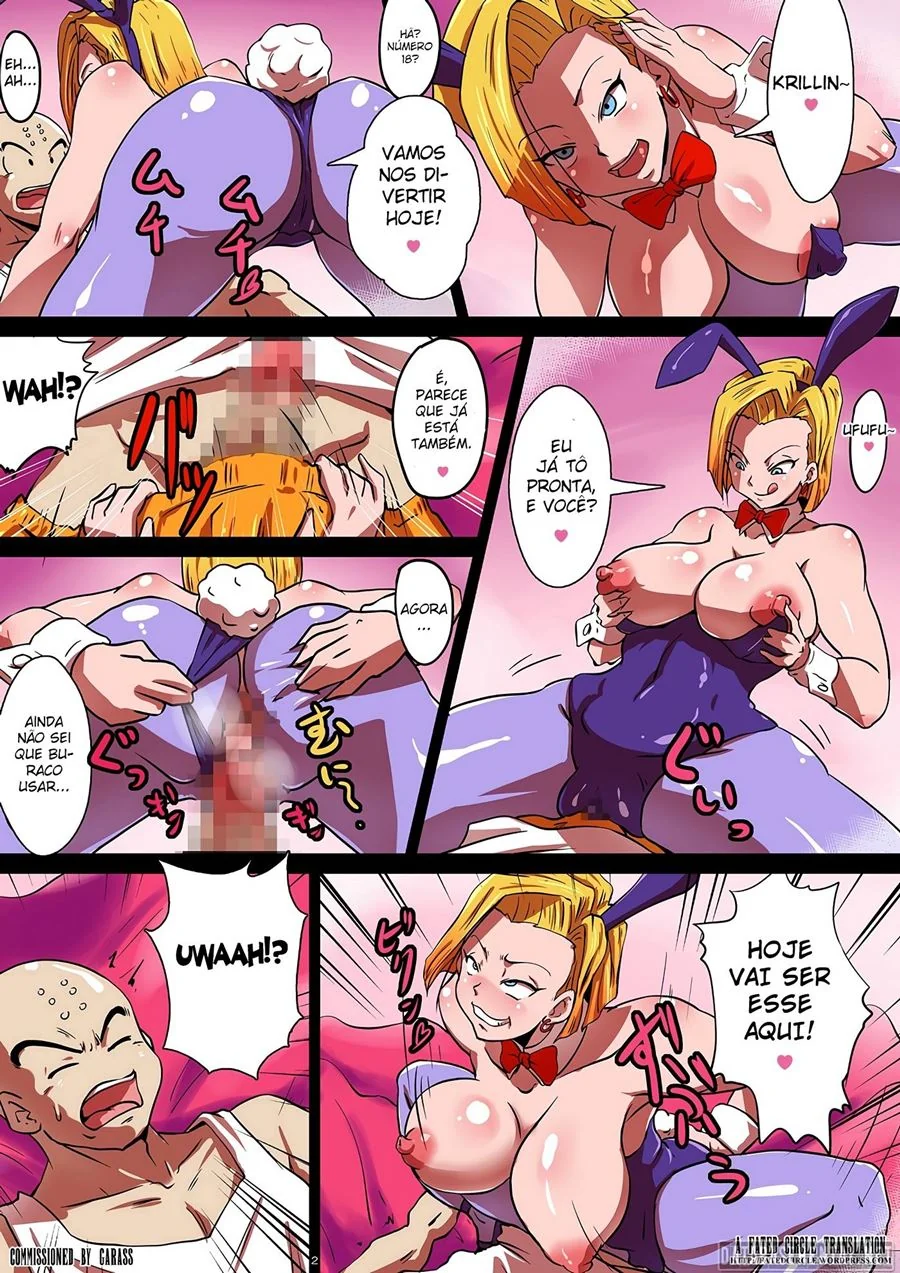 Androide 18 Encontrando Dois Pauzudos em Dragon Ball Hentai: Shotacon Hole! – Em Hentai HQ Brasileiro