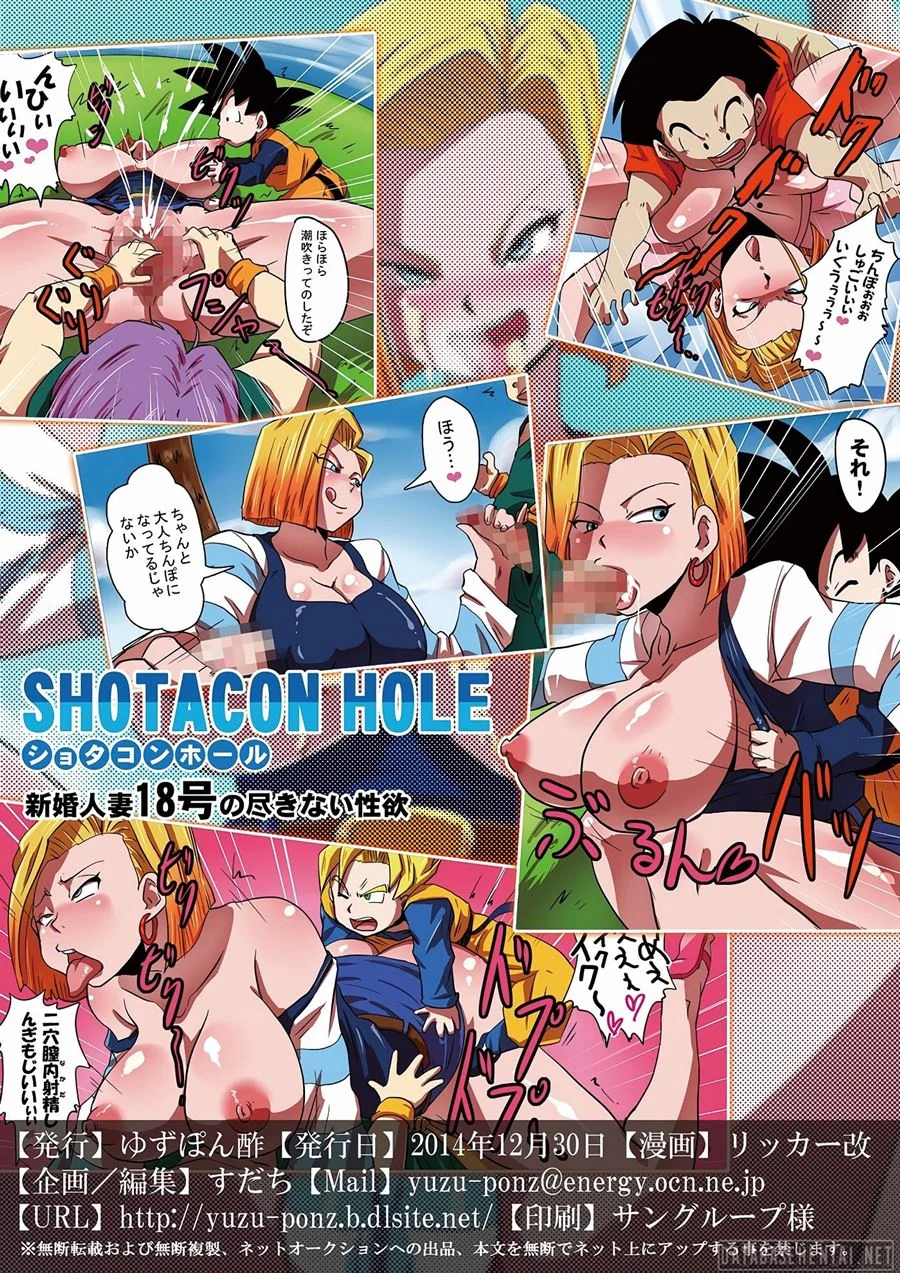 Androide 18 Encontrando Dois Pauzudos em Dragon Ball Hentai: Shotacon Hole! – Em Hentai HQ Brasileiro