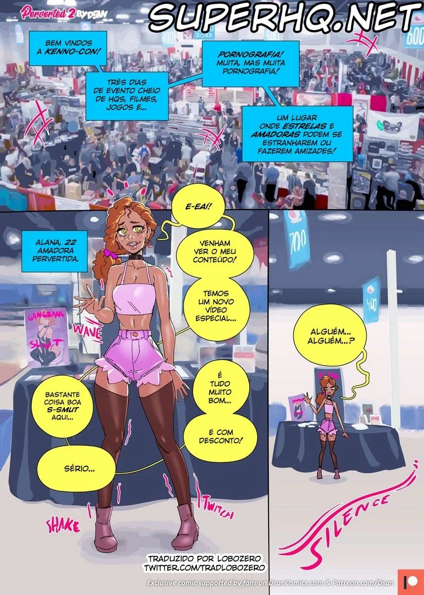 Perverted 2 Alana Piranha: A Fantasia do Fã na Convenção – Hentai HQ Brasileiro